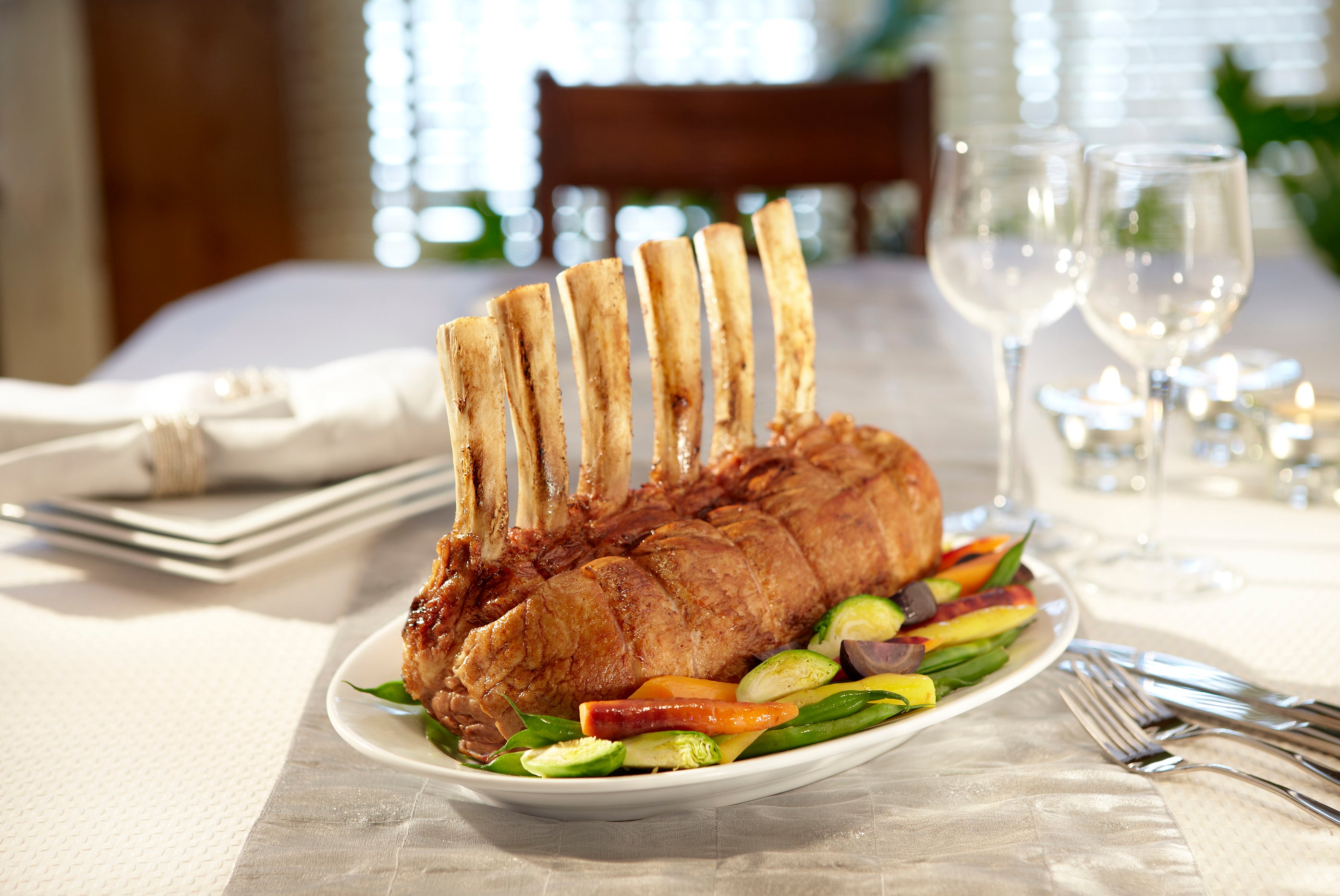 Smoked American Leg of Lamb with TexasStyle Dry Rub Catelli Brothers